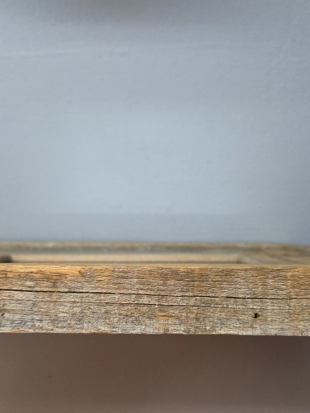 Rustic Barn Wood Picture Frame - Natural Brown